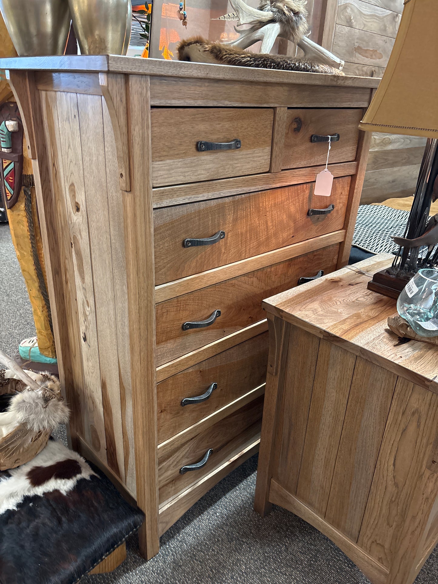 Mead Mission 6 Drawer Hickory Chest