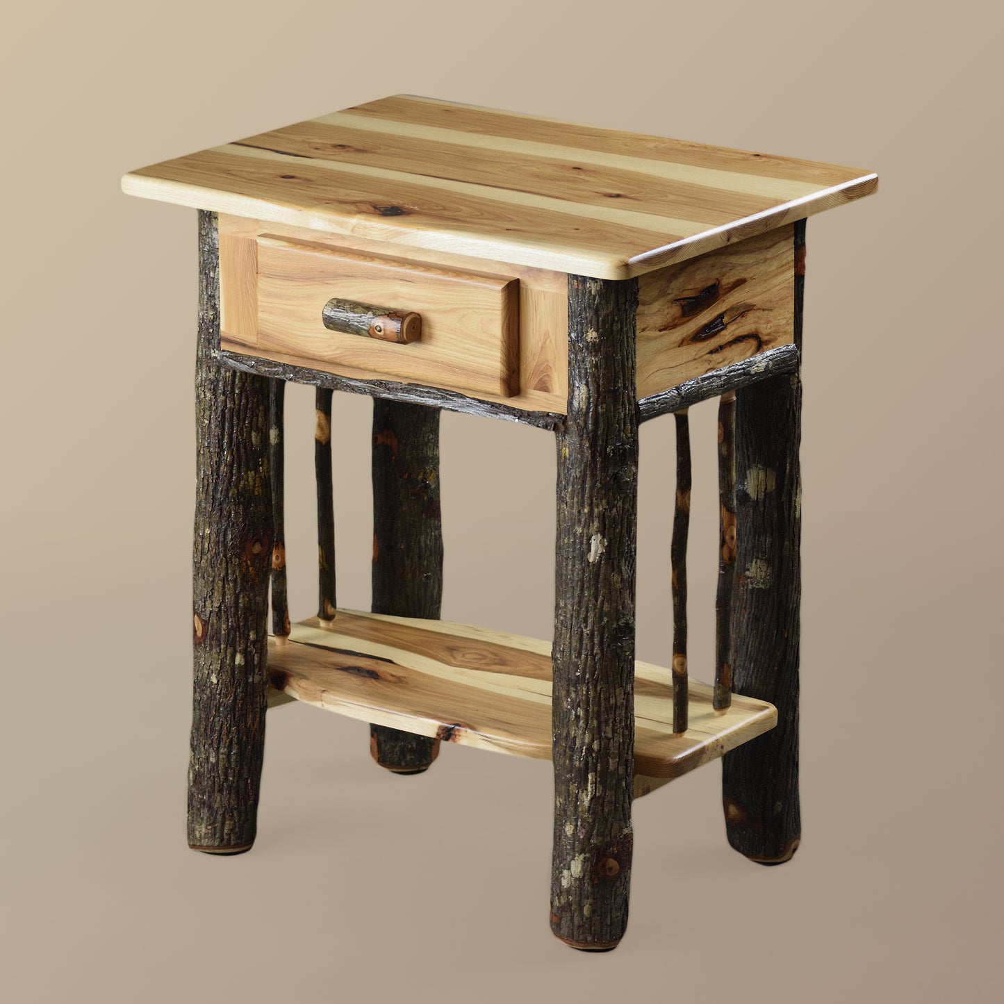 Hickory Nightstand
