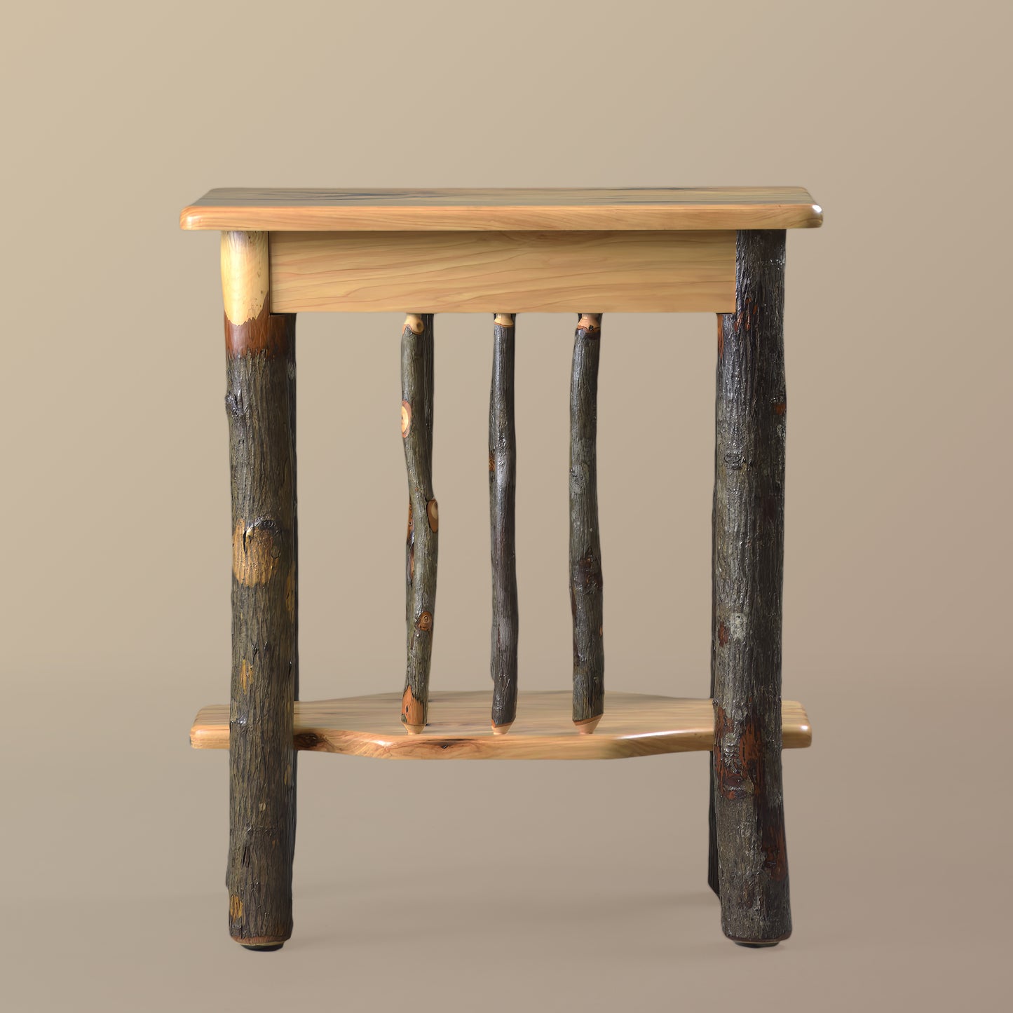 Hickory Side Table