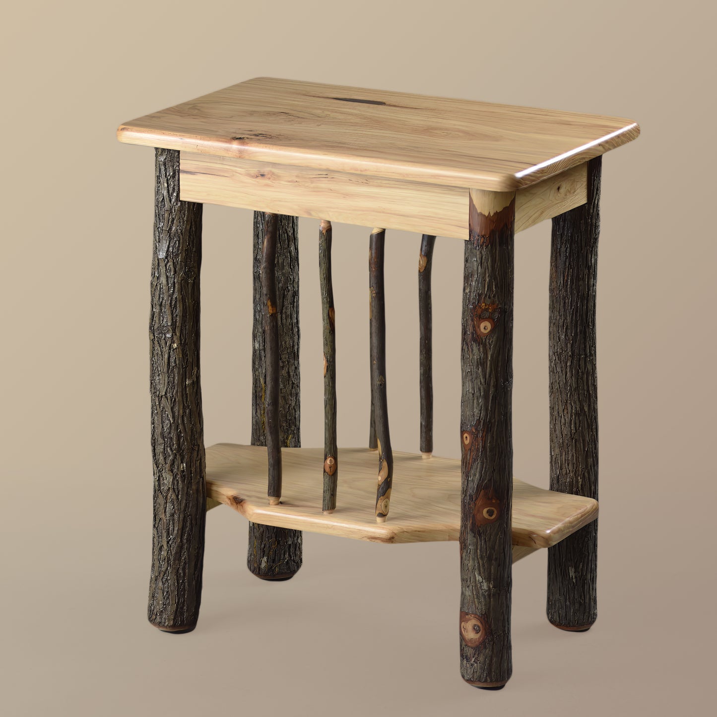 Hickory Side Table
