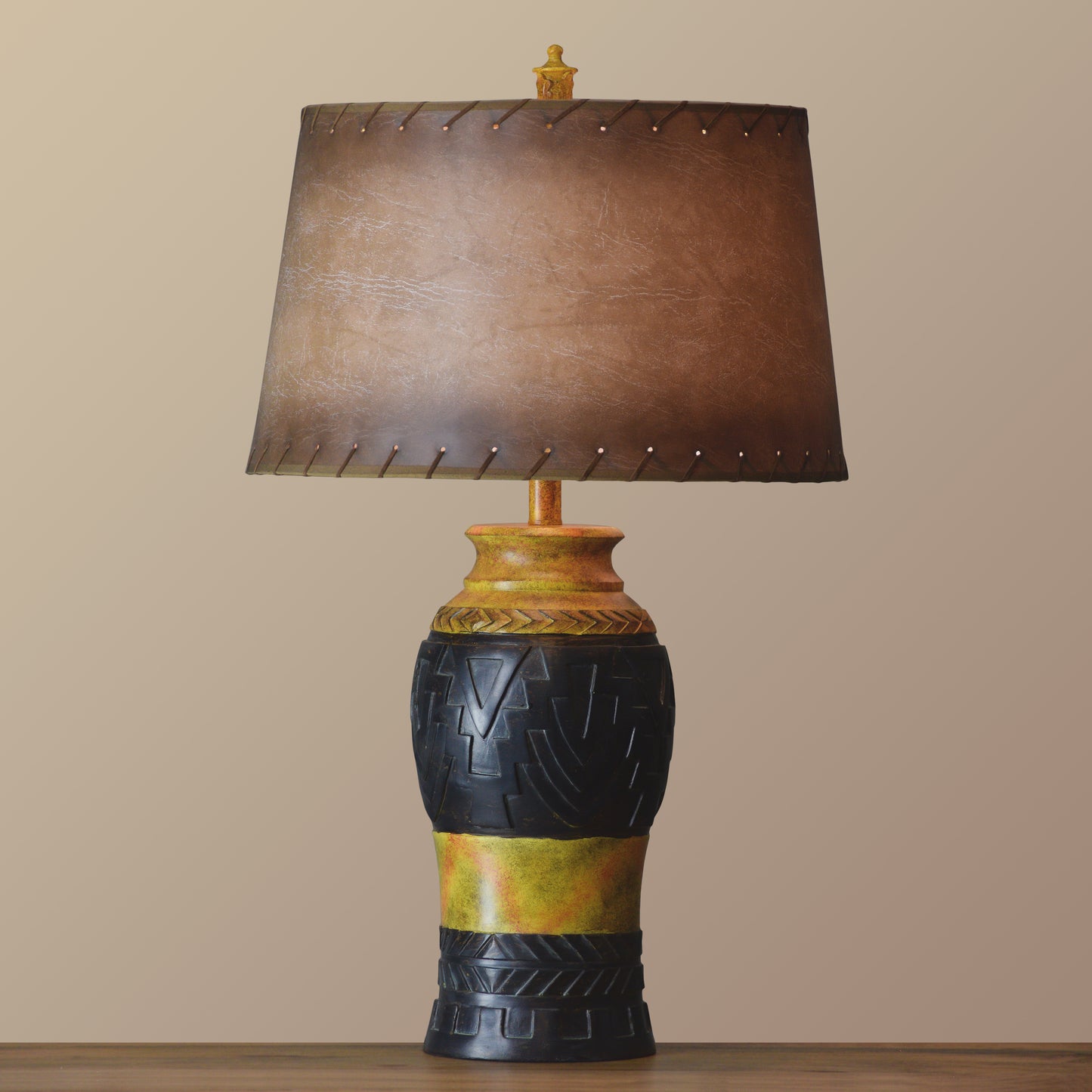 30.5" Resin Table Lamp