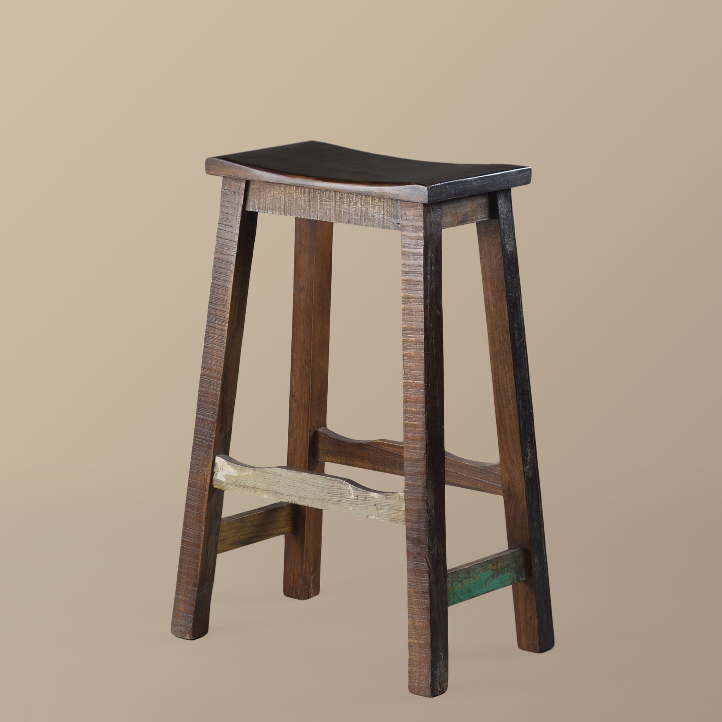 Teak Bar Stool