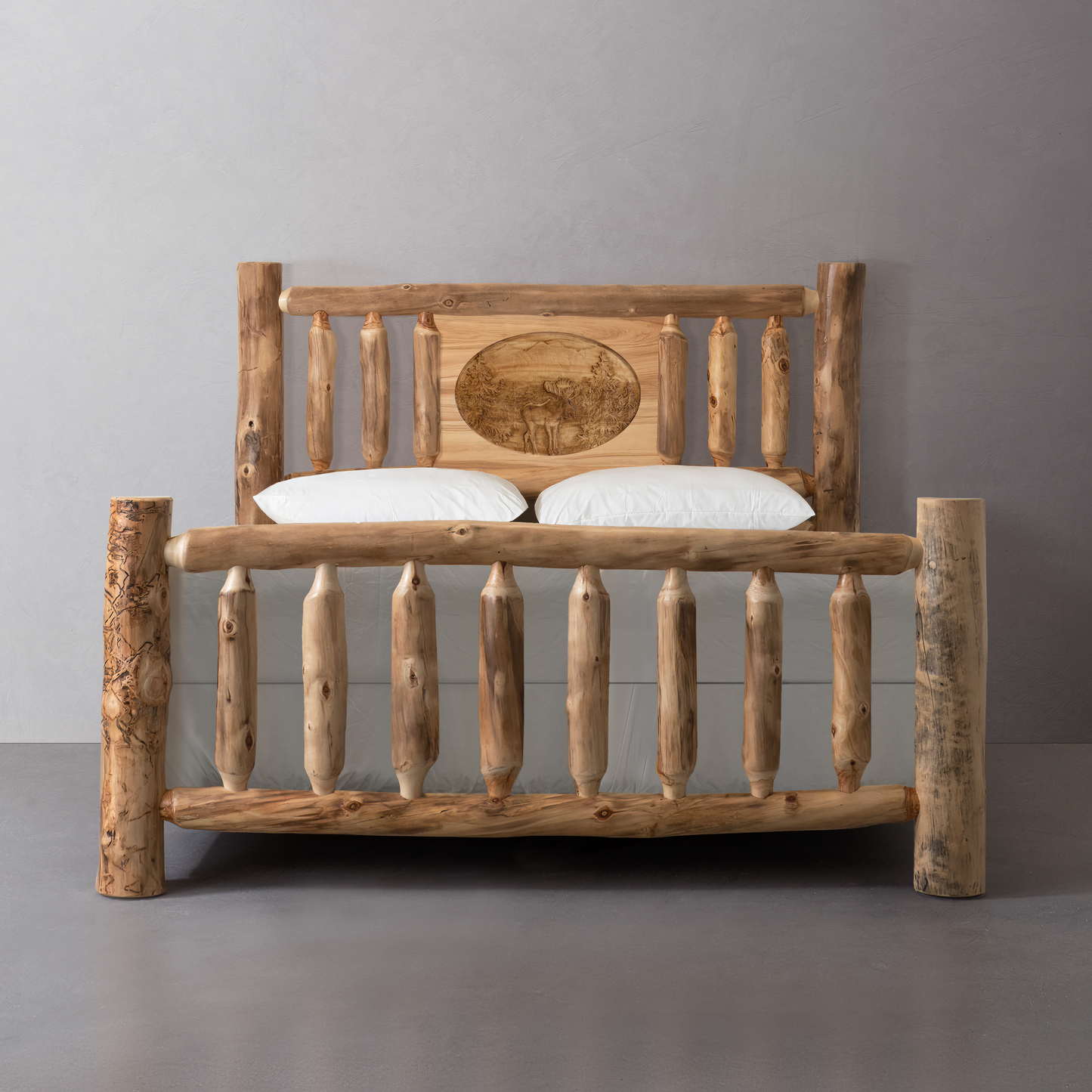 Lakeside Carved Bed