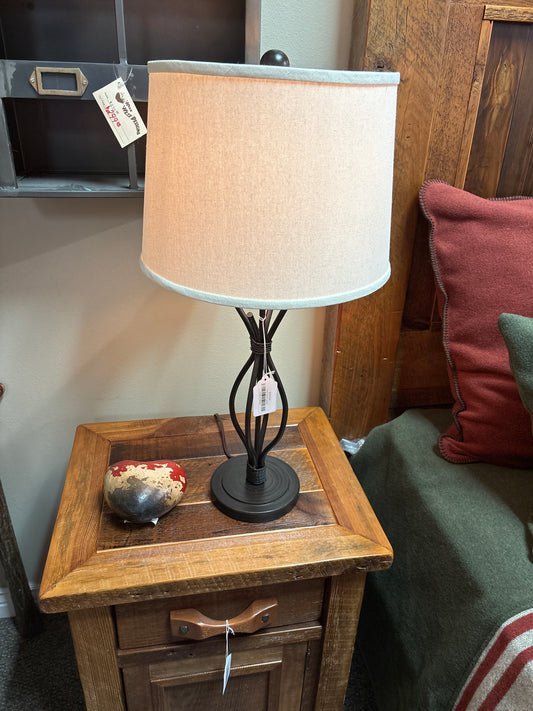 Iron Stack Lamp
