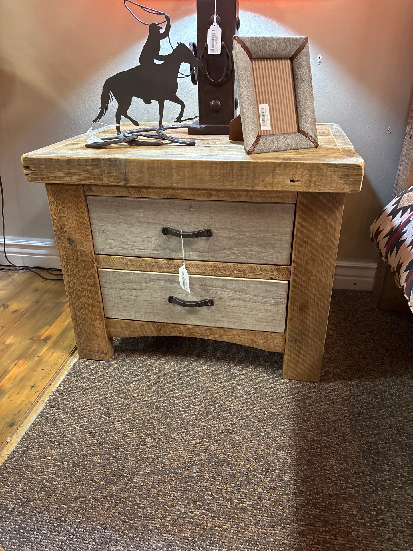 Wyoming 2 Drawer N/S (Unfinished)