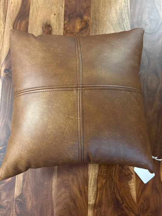 Leather Pillow 18x18