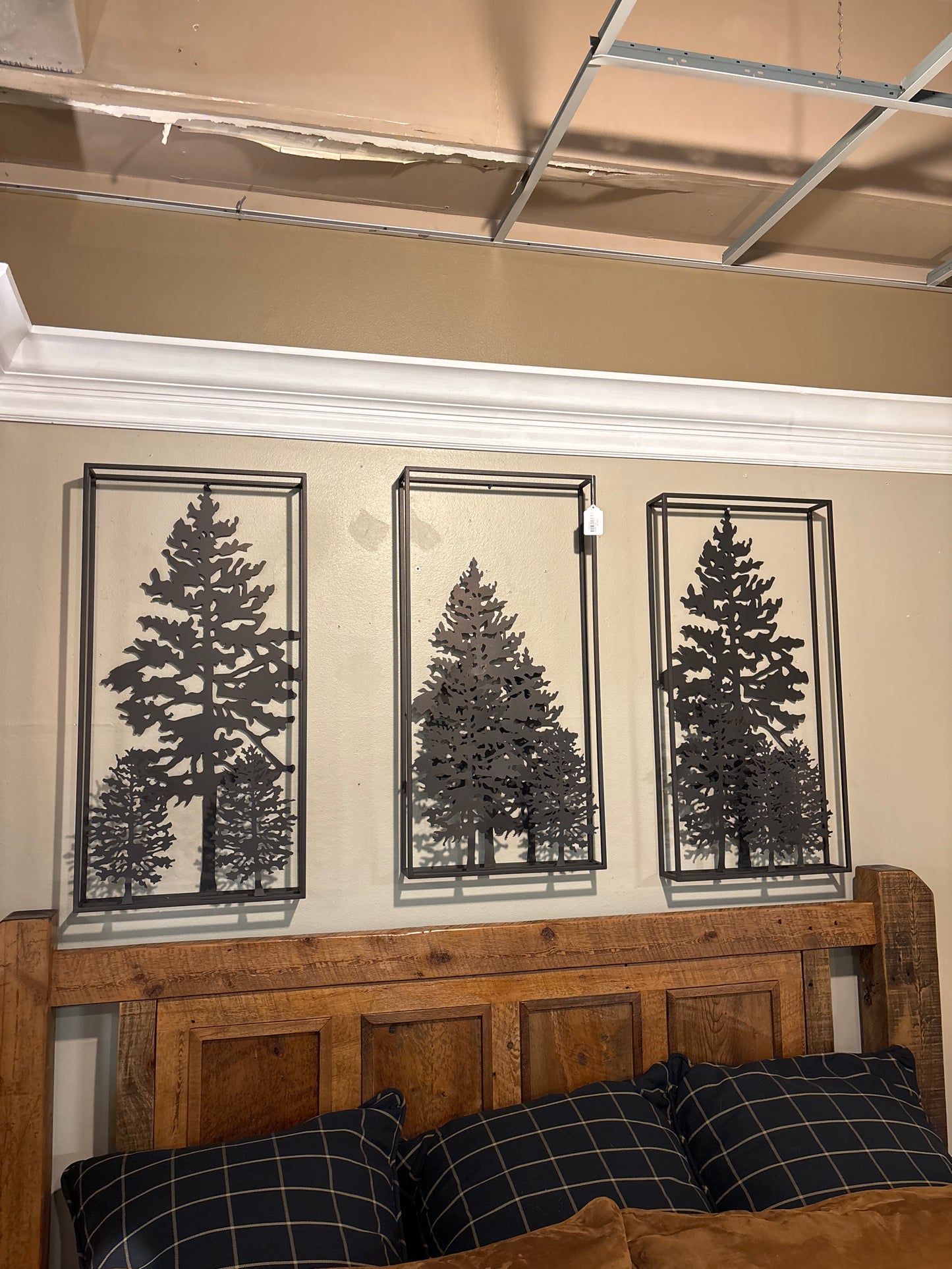 Maverick 3pc Metal Wall Art