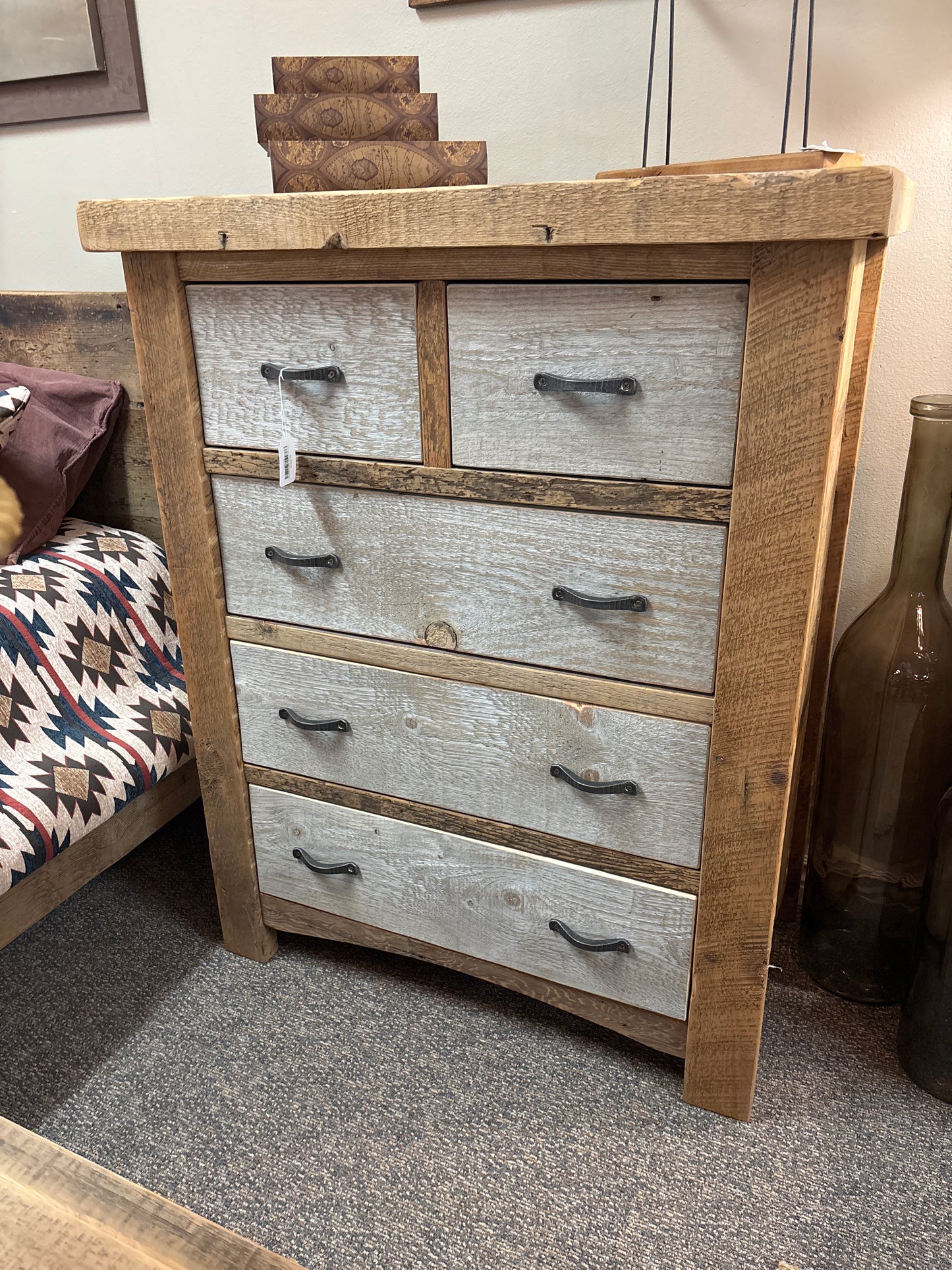 Wyoming 5 Drawer Chest (Unfinished)