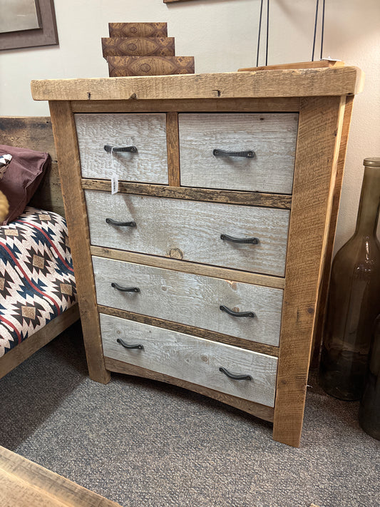 Wyoming 5 Drawer Chest (Unfinished)