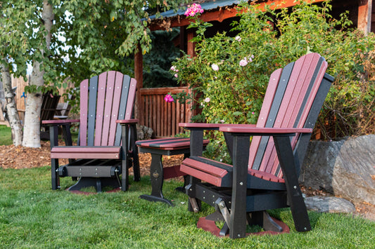 Adirondack Swivel Glider
