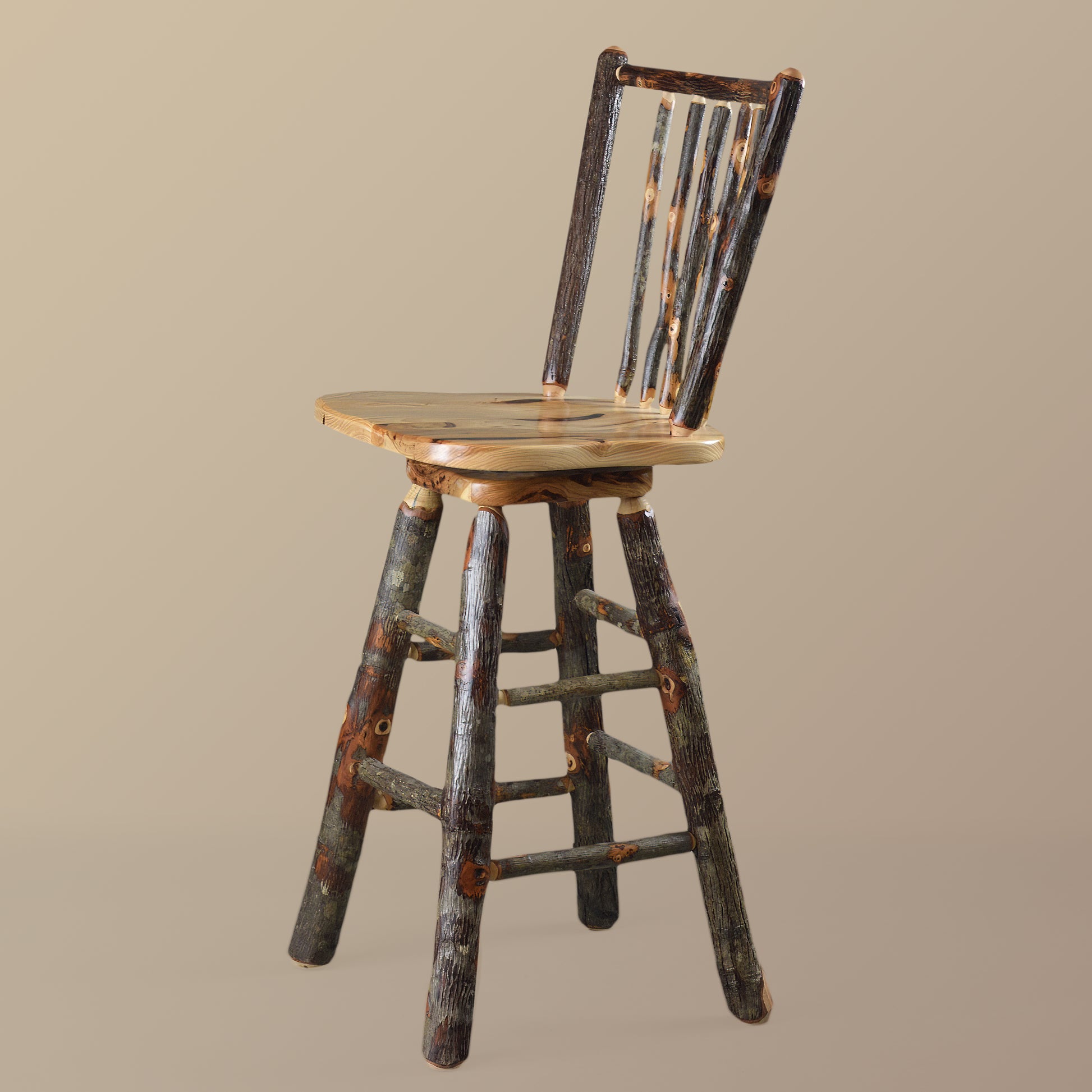 Hickory Counter Stool