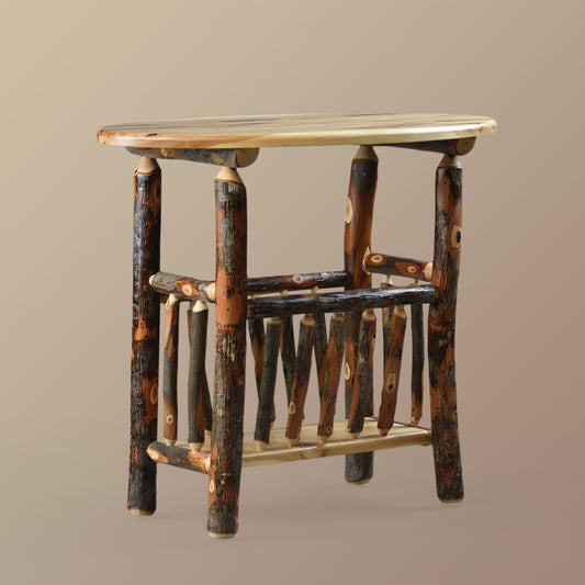 Oval Magazine Stand