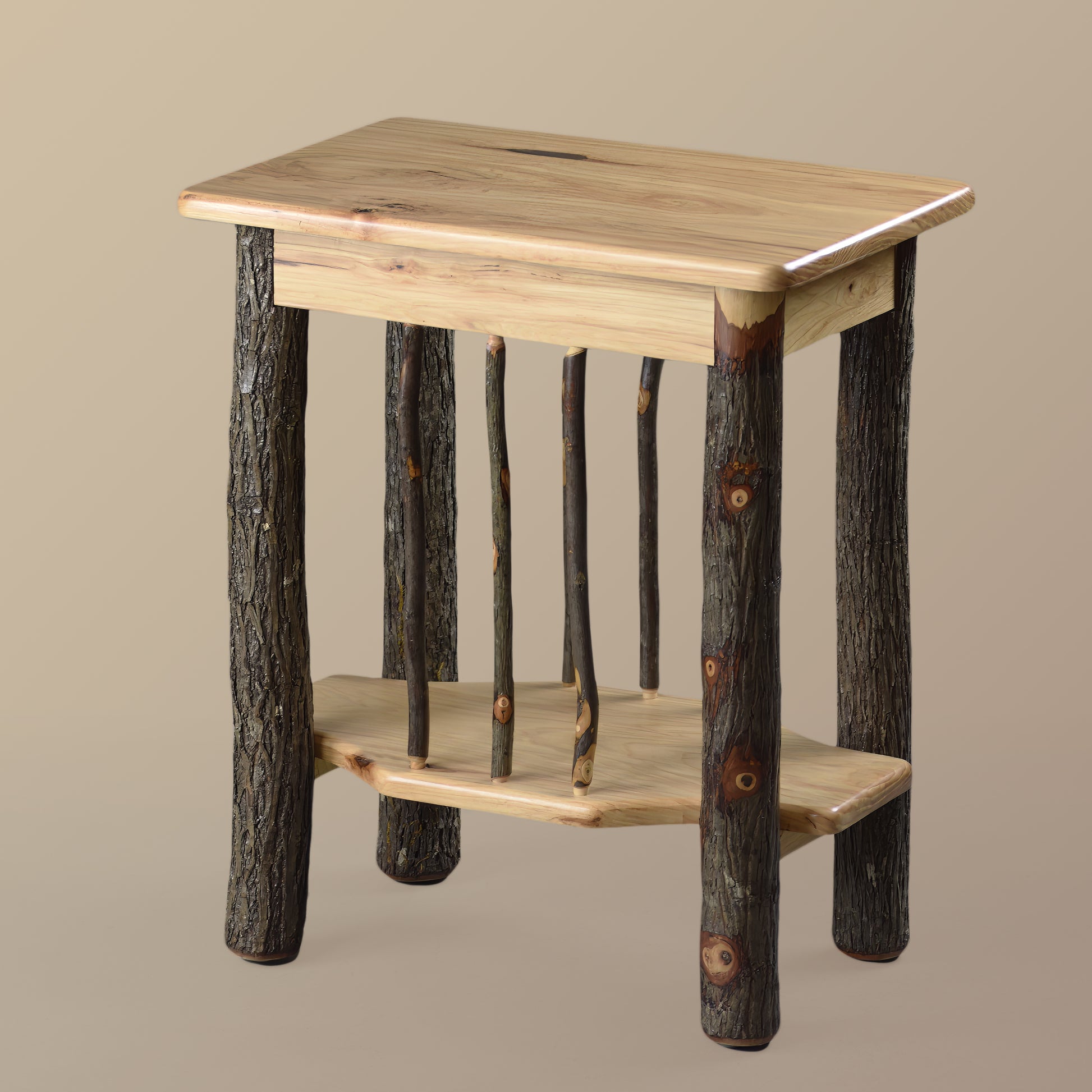 Hickory Side Table