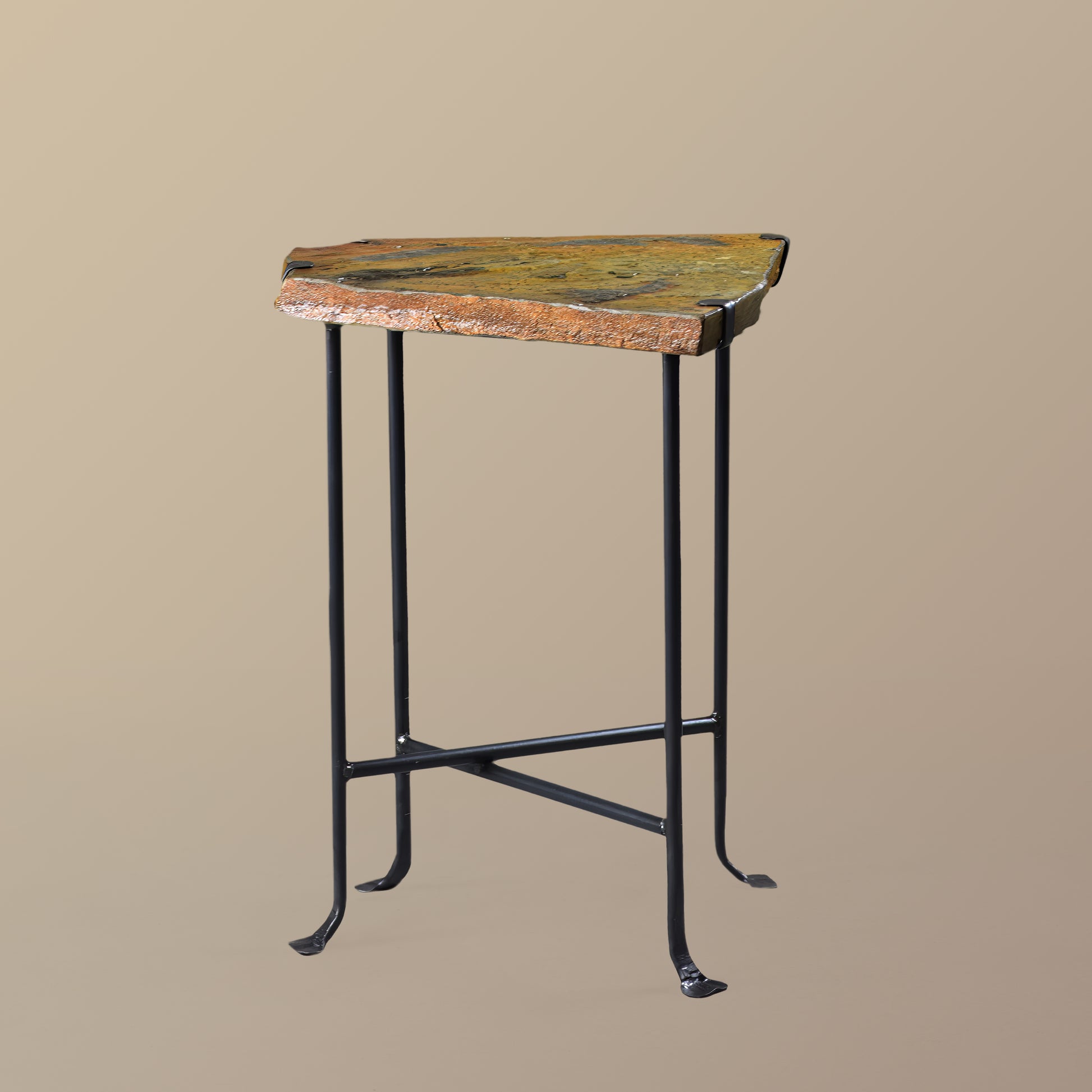 Natural Rock End Table