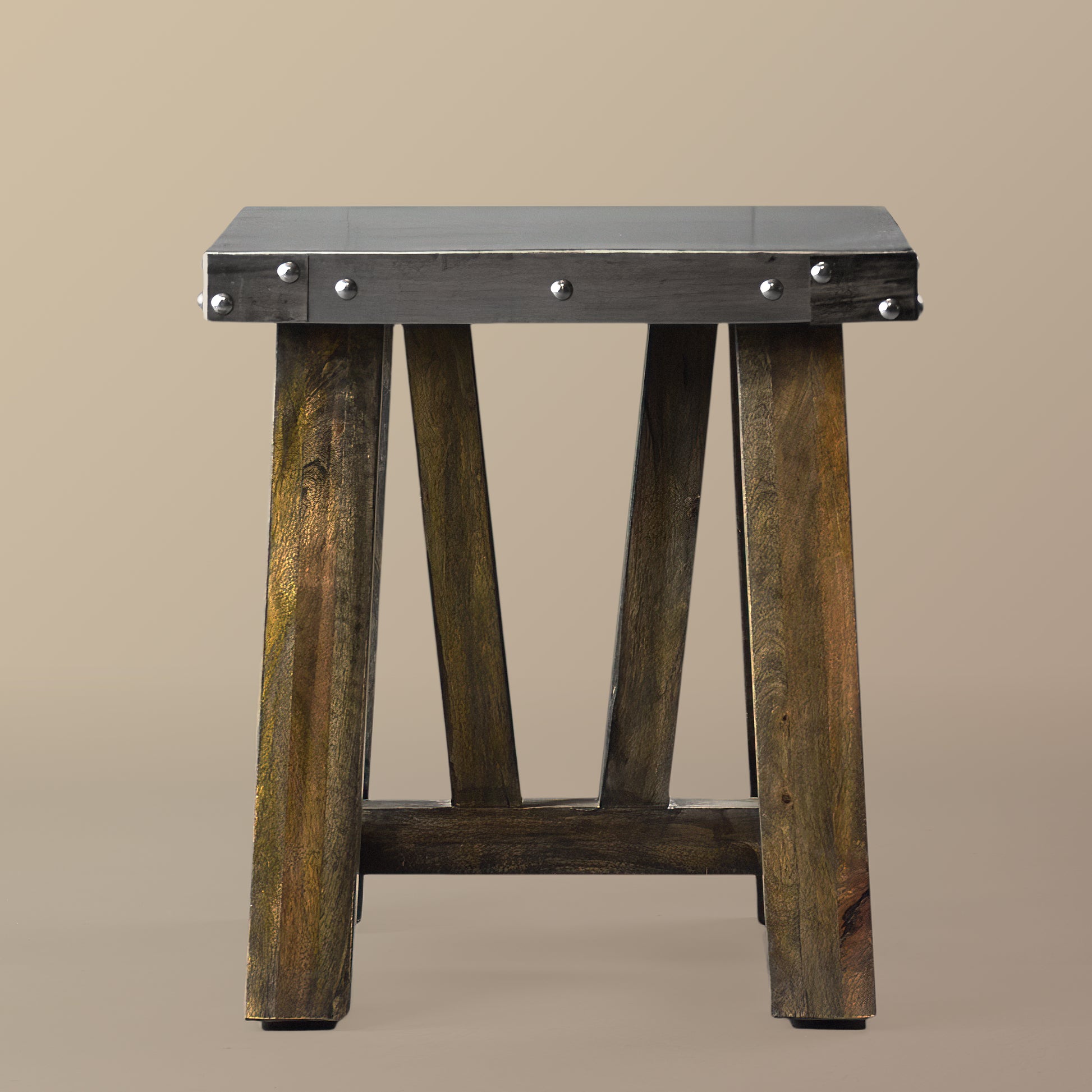 Pine Zinc End Table