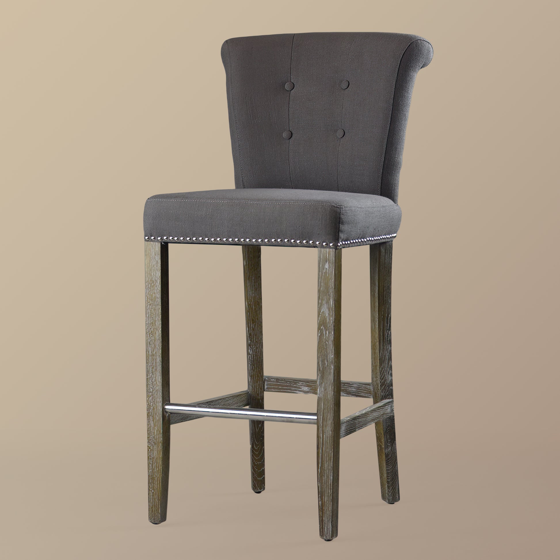 Vicente Barstool Grey