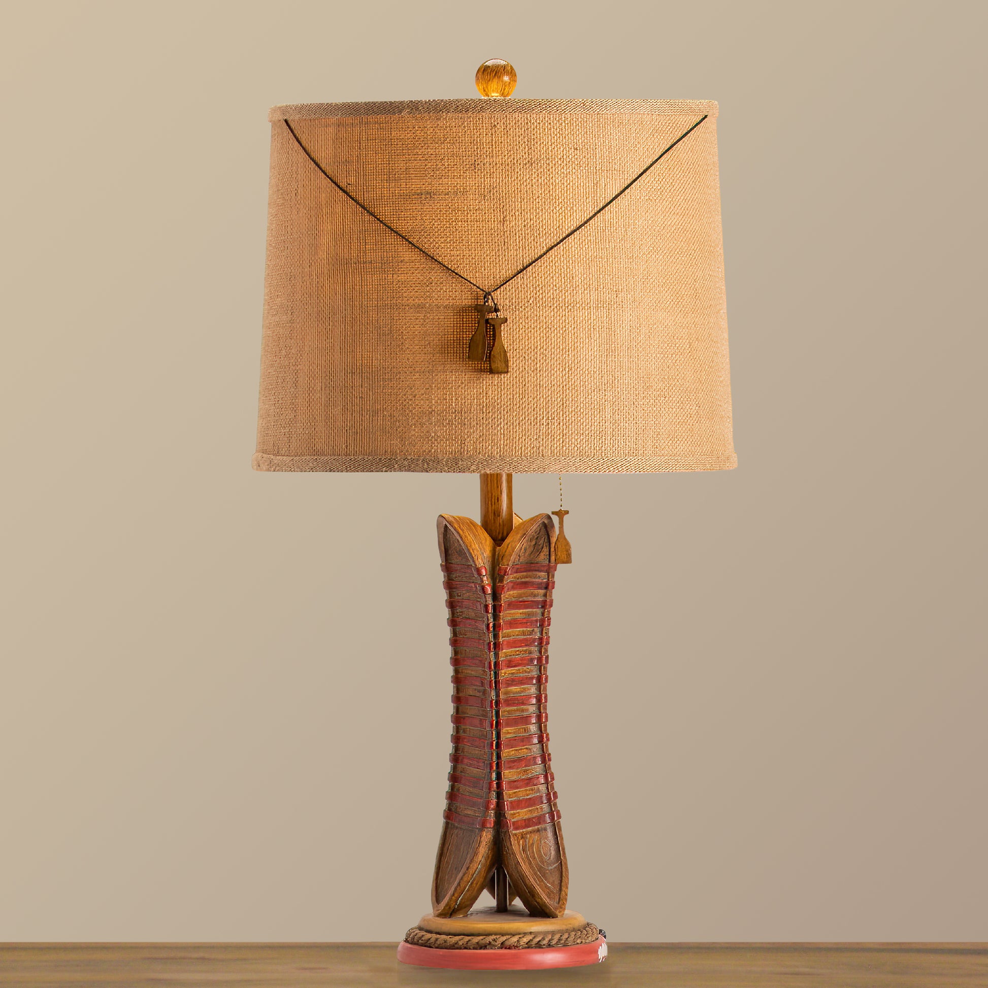 Three Canoes Table Lamp