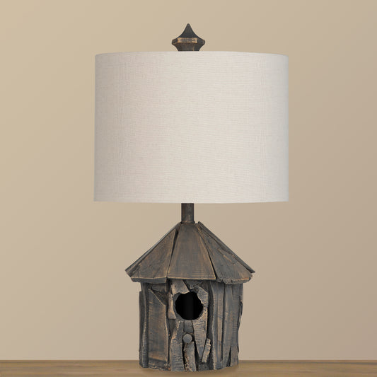 Birdhouse Table Lamp