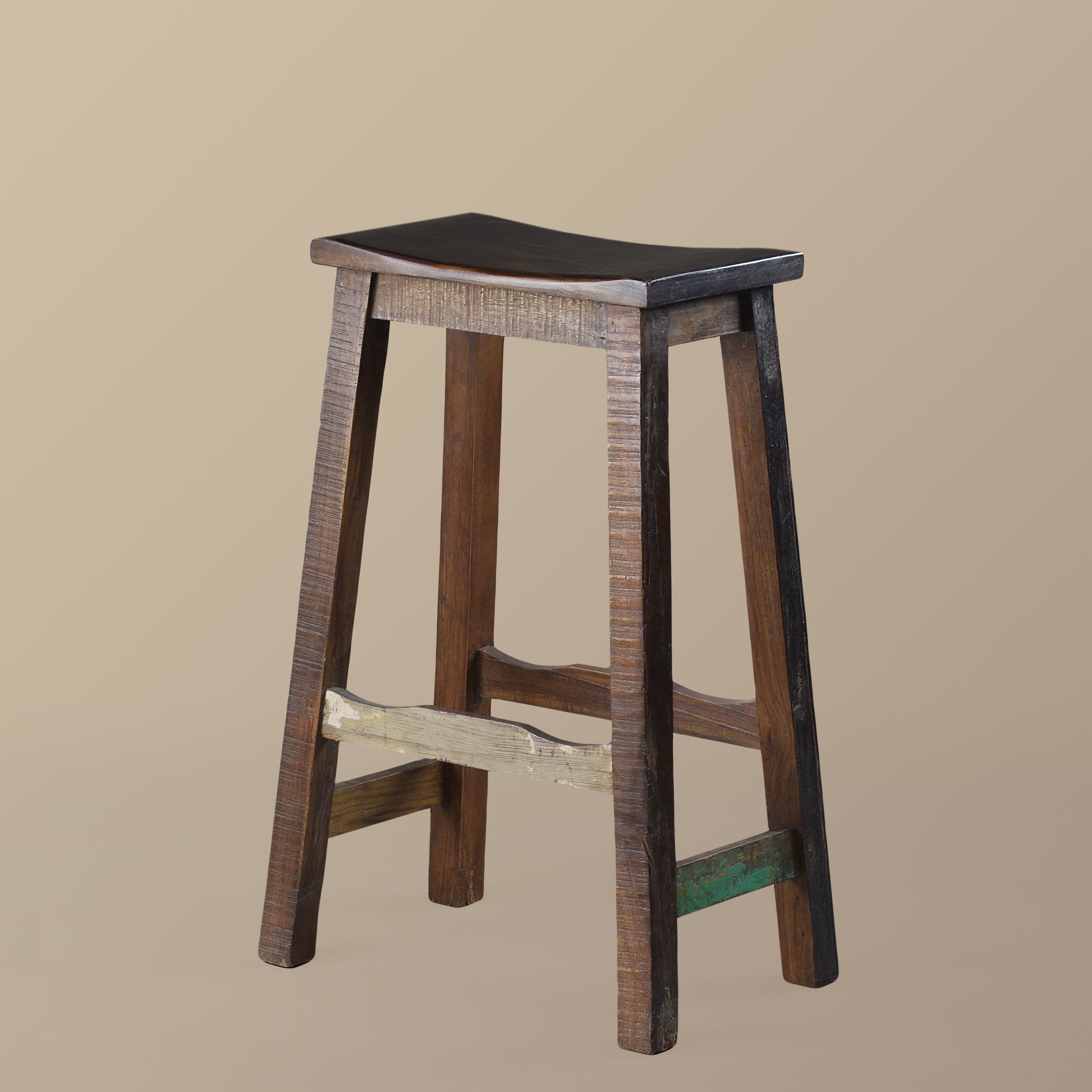 Teak Bar Stool