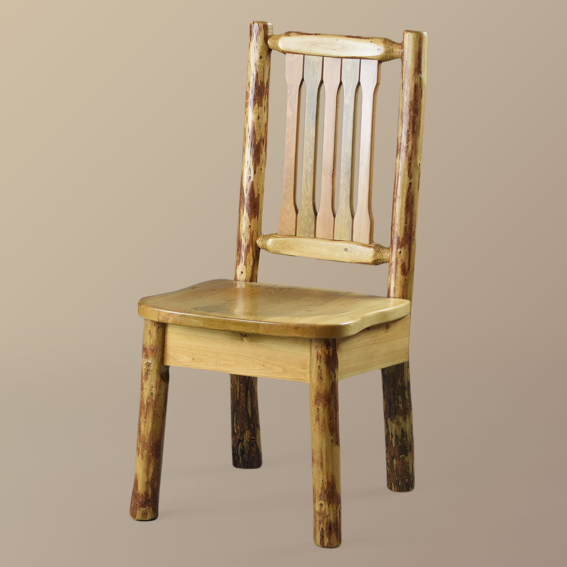 Grand Lodge Dining Chair with Wood Seat