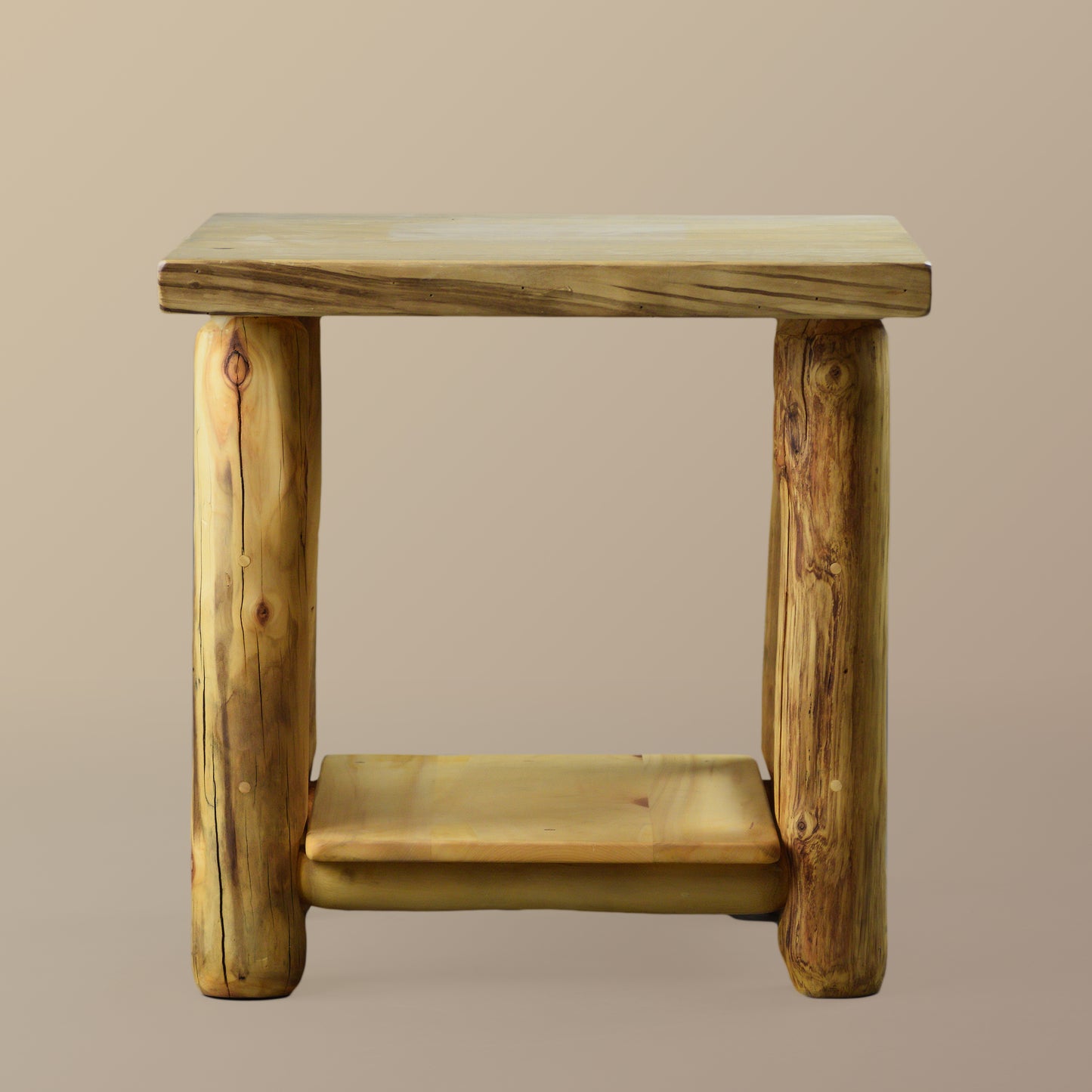 Aspen Pole Nightstand