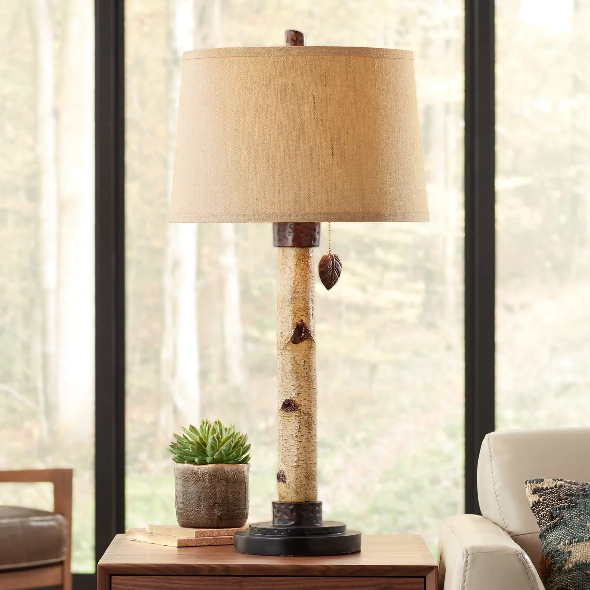 Birch Tree Table Lamp